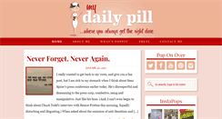 Desktop Screenshot of mydailypill.com